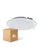 Multipack 6x Multipack 6x LED Downlight Pan 18W 1440lm 840 Cool White | 177mm - Cutout 150mm
